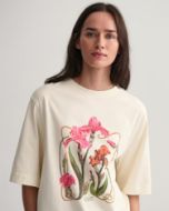 Gant Iris Print SS T-shirt Donna