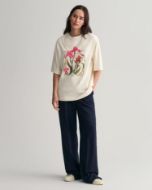 Gant Iris Print SS T-shirt Donna