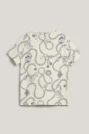 Gant Reg Sailing Print T-Shirt SS Donna