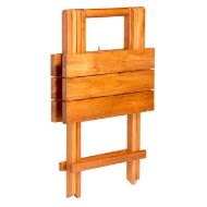 Tavolo In Teak Pieghevole, 80×60 Cm