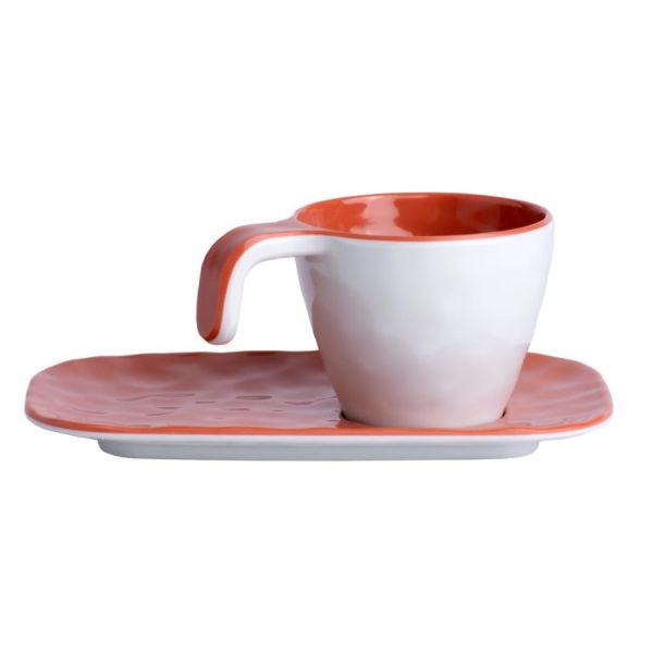 MB Tazza caffe Summer e piatto Coral (6 pz).