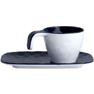 MB Tazza Caffe Summer e Piatto Black (6pz)