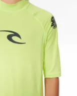 Rip Curl Brand Wave UPF Short Sleeves Boy