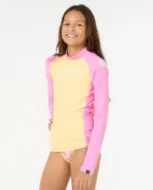 Immagine di Rip Curl Classic Surf Long Sleeve Rash Vest - Girls