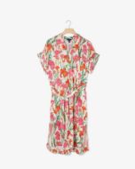 Gant Relaxed Iris Print Caftan Dress Donna