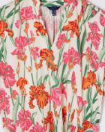 Gant Relaxed Iris Print Caftan Dress Donna