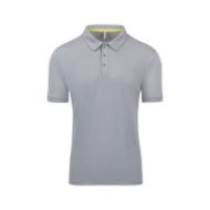 GTS Burano Polo Pique Tech Uomo Grey