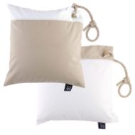 MB Cuscini Antivento Waterproof Sand & White 40x40 (2pz)