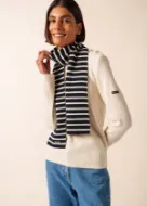 Saint James Sciarpa a Righe Unisex M/E