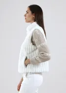 Chervo Gilet Export Reversibile con Pelliccia