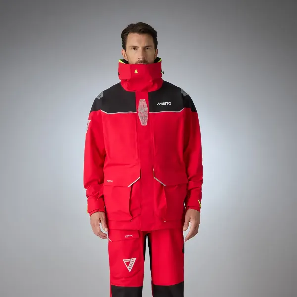 Musto BR3 Pertex Offshore Jacket Red Alert