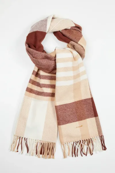 Gant Sciarpa in Lana a quadri grandi Donna