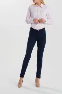 Gant Jeans Skinny in Raso Marino Donna