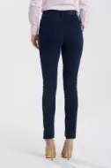 Gant Jeans Skinny in Raso Marino Donna