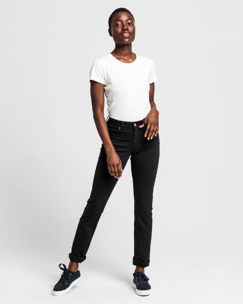 Immagine di Gant Jeans slim fit in twill da donna