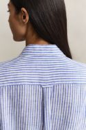 Gant abito chemisier a righe in lino Donna