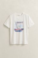 Gant Graphic SS T-shirt Uomo