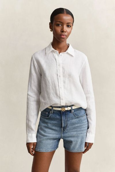 Gant Camicia di lino regular fit M/L Donna