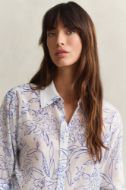 Gant Camicia in misto seta e cotone a fiori Donna
