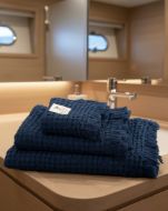 MB Sea & Salt Set Asciugamani Nido d'ape Navy (3Pz)