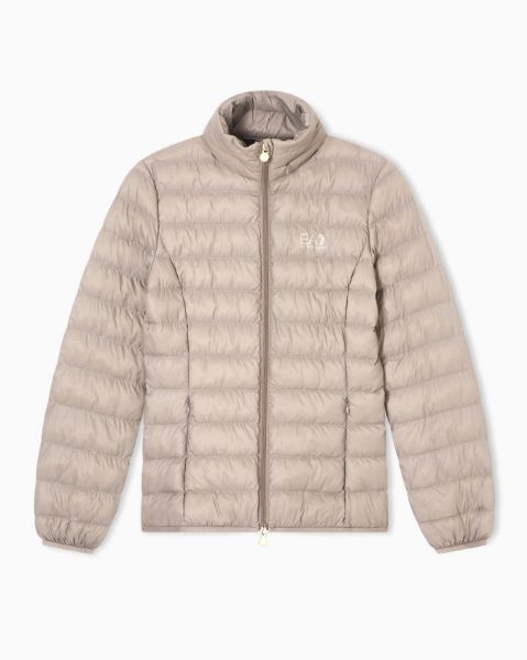 EA7 Bomber Jacket Donna Beige