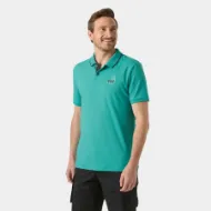 HH Driftline Polo Uomo  472 Dark Mint