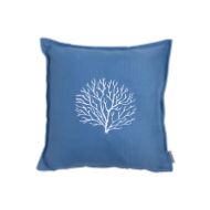 MB Cuscino Ricamato + Aruba blue 45x45 (1pz)