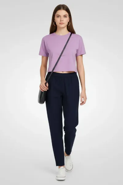 Gant Pantaloni Lounge Blue Donna