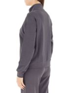 EA7 Felpa in misto modal stretch Donna Antracite
