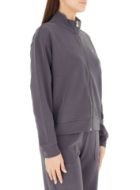EA7 Felpa in misto modal stretch Donna Antracite