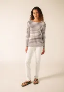 Saint James T-Shirt Mariniere Donna