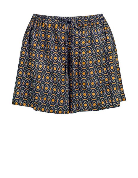 Watercult Pantaloncini Blu Navy-Ambra Donna