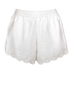 Watercult Pantaloncini Bianchi con Ricamo Donna