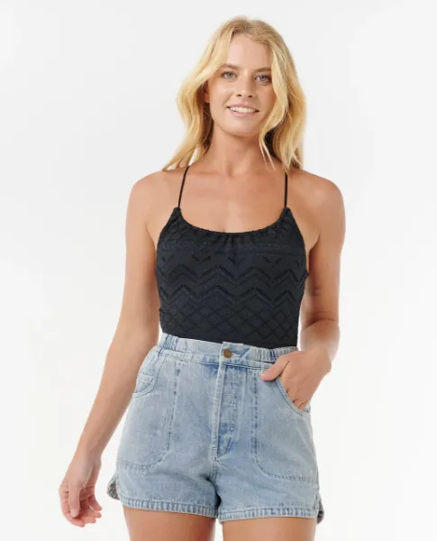 Rip Curl Pacific Rider Denim Short Donna