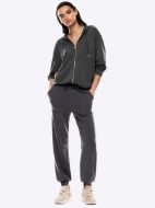 EA7 Tuta in misto modal stretch Donna  U8111 Gray Pinstripe