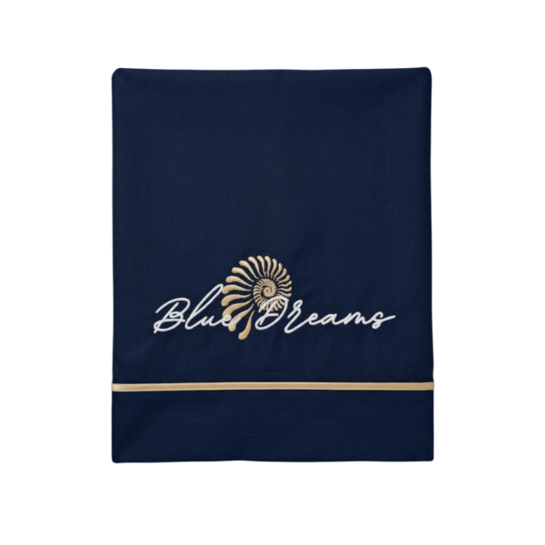 MB Lenzuolo Matrimoniale Blue Dreams Blu