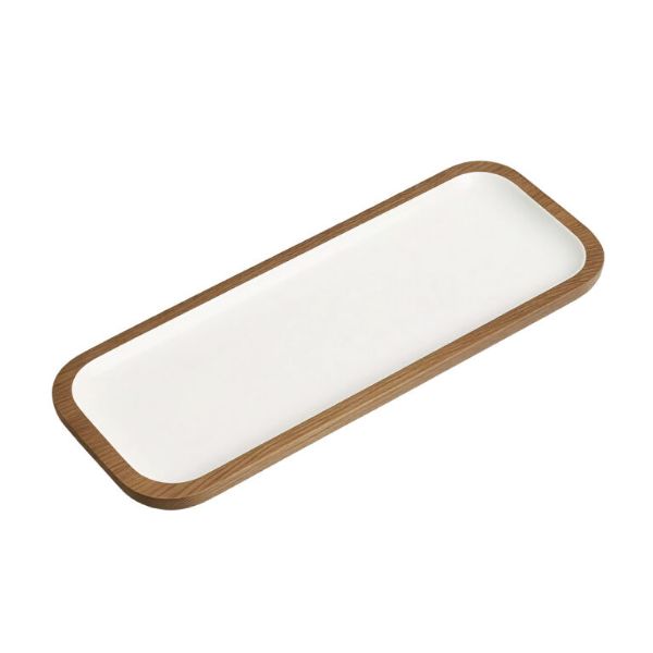 MB  Set Di 2 Vassoi Cocoa 38×15 – Bianco