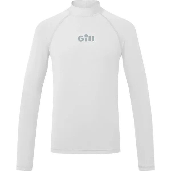 Gill ZenZero Rash Vest White Junior