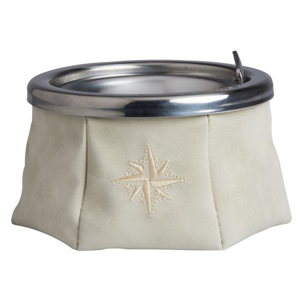 MB Posacenere Windproof Ricamato Natur