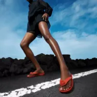 FitFlop IQUSHION Infradito con Bottone Lucido Uomo